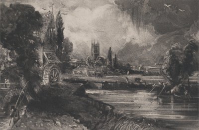 ए मिल, 1832। द्वारा डेविड लुकास