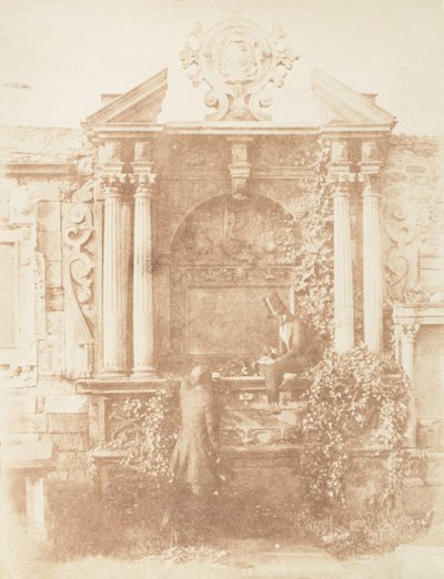 एडिनबर्ग। Greyfriars चर्चयार्ड, 1843-47। निर्माता: डेविड ऑक्टेवियस हिल, रॉबर्ट एडमसन, हिल और एडमसन। द्वारा हिल और एडमसन