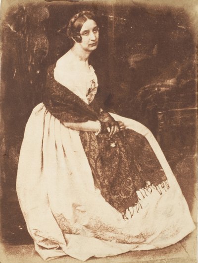 लेडी एलिजाबेथ ईस्टलेक, 1843-47। निर्माता: डेविड ऑक्टेवियस हिल, रॉबर्ट एडमसन, हिल और एडमसन। द्वारा हिल और एडमसन