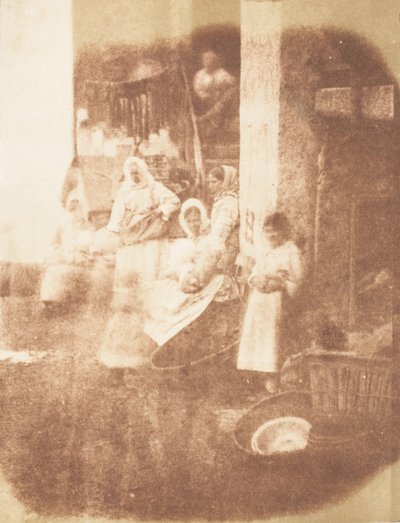 न्यूहेवन फिशवाइव्स, 1843-47। निर्माता: डेविड ऑक्टेवियस हिल, रॉबर्ट एडमसन, हिल और एडमसन। द्वारा हिल और एडमसन