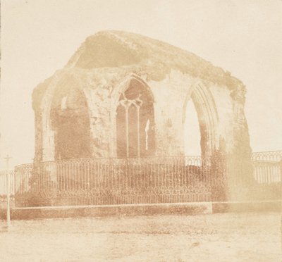 स्कॉट एंड्रयू। ब्लैकफ्रायर्स चैपल, 1843-47। निर्माता: डेविड ऑक्टेवियस हिल, रॉबर्ट एडमसन, हिल और एडमसन। द्वारा हिल और एडमसन