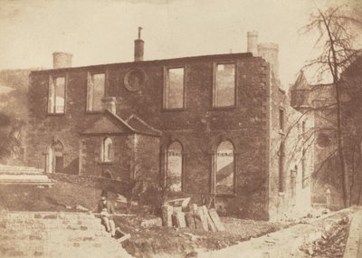 विध्वंस के दौरान लेडी ग्लेनॉर्ची का चैपल, वेवरली स्टेशन की साइट पर, c. 1846. निर्माता: डेविड ऑक्टेवियस हिल, रॉबर्ट एडमसन। द्वारा डेविड ऑक्टेवियस हिल, रॉबर्ट एडमसन