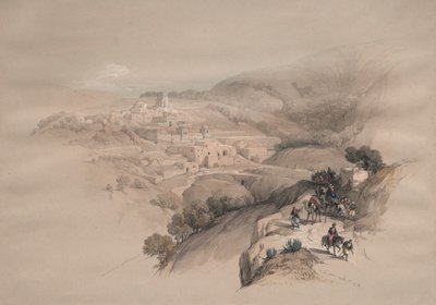 बेथानी, 1839। द्वारा डेविड रॉबर्ट्स