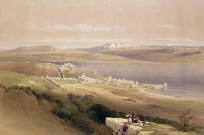 लुईस (1806-85) पब द्वारा उत्कीर्ण &39;द होली लैंड&39; के आयतन I से प्लेट 38, अप्रैल 22, 1839 तक सीबाइर के सिटी ऑफ़ तिबिलीस 1842 द्वारा डेविड रॉबर्ट्स