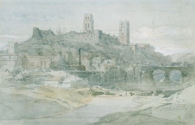 डरहम, 1836 द्वारा डेविड रॉबर्ट्स