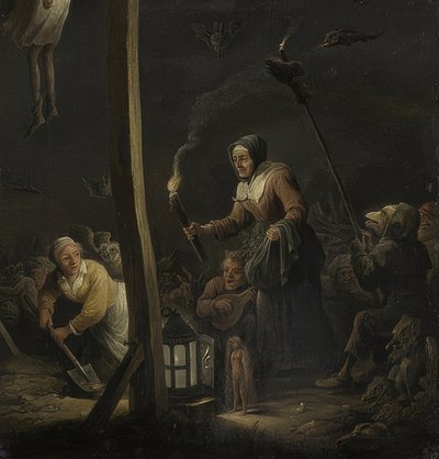 विच दृश्य द्वारा David Teniers the Elder