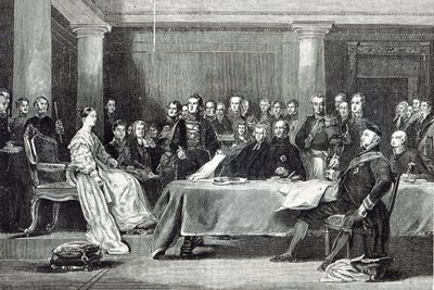 क्वीन की पहली परिषद, 1888 से &39;आराम का समय&39; द्वारा डेविड विल्की