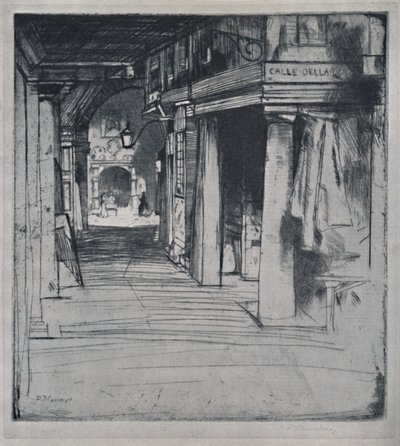 कैले डेला डोना, c1900, 1925। द्वारा डेविड यंग कैमरून