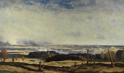 केम्मेल से फ़्लैंडर्स, 1919-20 द्वारा David Young Cameron