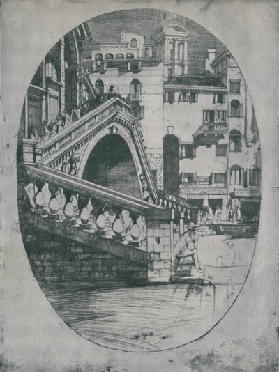 द रियाल्टो, c1900, 1925। द्वारा डेविड यंग कैमरून