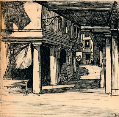 वेनिस स्ट्रीट, 1900 द्वारा डेविड यंग कैमरून