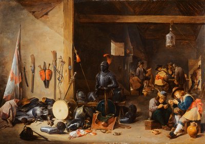 एक आंतरिक कक्ष, c.1640s द्वारा डेविड टेनियर्स द यंगर