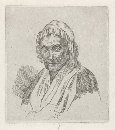 वृद्ध महिला द्वारा David van der Kellen