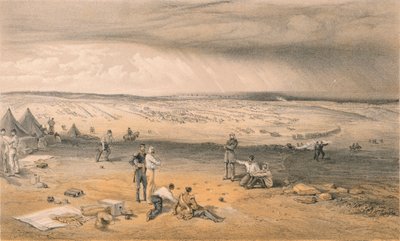 3 डी डिवीजन का शिविर, 9 जुलाई 1855। द्वारा दिन और बेटा