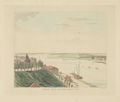 निजमेगेन के उत्तर-पश्चिम में वालखोफ और वाल का दृश्य उत्तर-पश्चिम में (वस्तु पर शीर्षक) निजमेगेन शहर के चारों ओर के दृश्य (श्रृंखला का शीर्षक) गेल्डरलैंड पैनोरमा या निजमेगेन में बेल्वेडियर पर जीवन से लिया गया गोलाकार दृश्य (श्रृंखला का शीर्षक) द्वारा डर्क एंथोनी वैन डे वार्ट