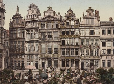 ग्रैंड प्लेस, ब्रसेल्स, c.1900 द्वारा डेट्रोइट प्रकाशन कंपनी