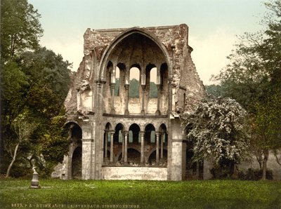 हेस्टरबाक एबे, उत्तरी राइन-वेस्टफेलिया, जर्मनी के खंडहर, c.1900 द्वारा डेट्रोइट प्रकाशन कंपनी