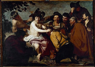 Bacchus या ड्रंक की विजय (कैनवास पर तेल द्वारा डिएगो वेलाज़क्वेज़