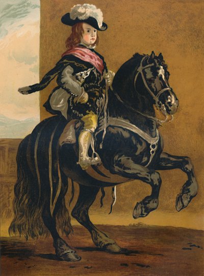 ए पुपिल ऑफ ला हाउते इकोले - डॉन बालथाजर, स्पेन के इन्फेंट, c1640, c1879। द्वारा डिएगो वेलाज़क्वेज़