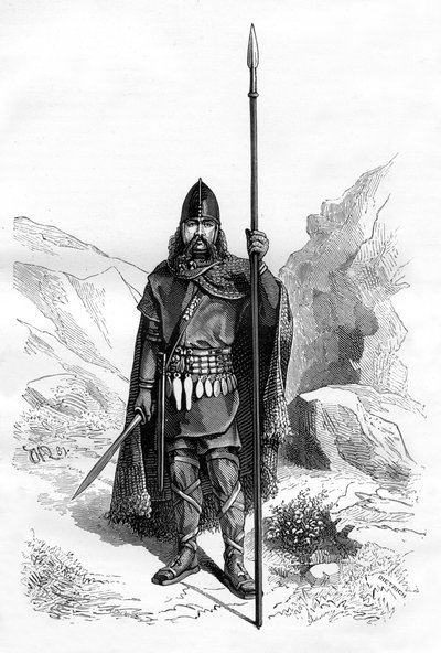 फ्रेंकिश प्रमुख, सी 5 वीं शताब्दी 1882-1884। द्वारा Dietrich