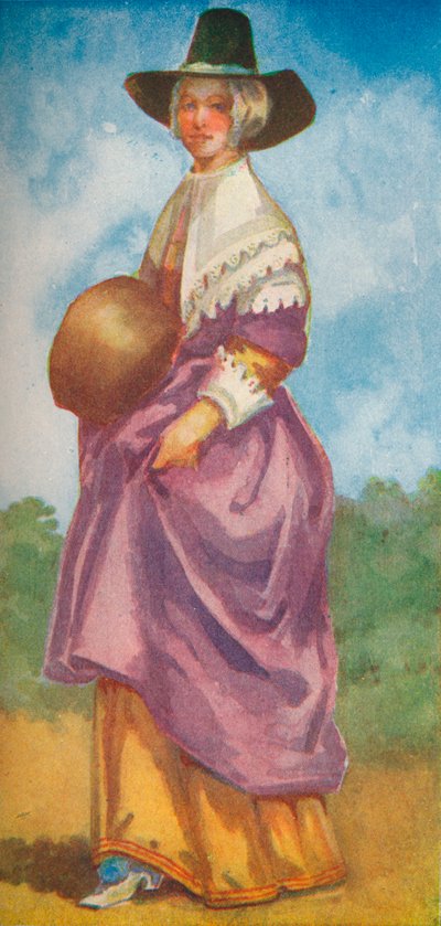 ए वुमन ऑफ द टाइम ऑफ क्रॉमवेल्स, 1907 द्वारा डायोन क्लेटन कैल्थ्रोप