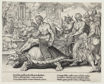 अय्यूब की विजय द्वारा Maarten van Heemskerck