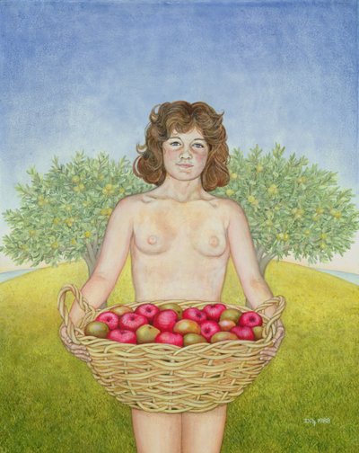 एक Apple एक दिन, Triptych भाग दो द्वारा Ditz
