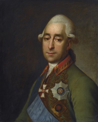 फील्ड मार्शल प्रिंस अलेक्जेंडर अलेक्जेंड्रोविच प्रोज़ोरोव्स्की 1732-1809 द्वारा दिमित्री ग्रिगोरिएविच लेविट्स्की