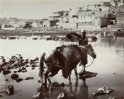 ए वॉटरिंग प्लेस, 1880 के दशक द्वारा दिमित्री इवानोविच यरमकोव