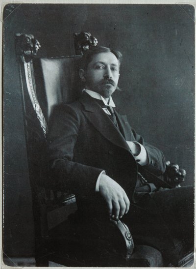 लेखक इवान ए। बीन 1870-1953, 1909 का चित्रण द्वारा दिमित्री स्पिरिडोनोविच ज़डोबनोव