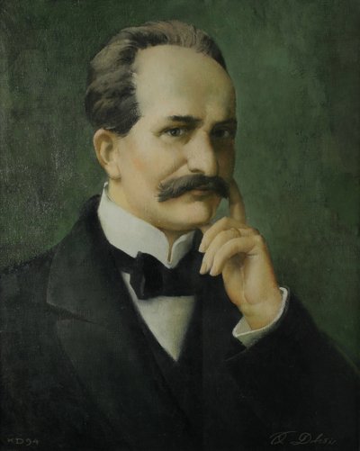 पॉल वाल्डेन का पोर्ट्रेट 1863-1957 द्वारा दोब्रज
