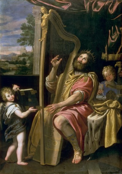 राजा डेविड द्वारा Domenichino