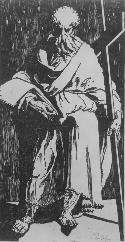 Saint Philip, ca. 1540-1550.  द्वारा डोमनिको बेकाफुमी