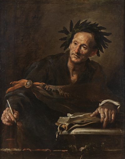 पुरातनता से एक कवि, c.1620-1 द्वारा डोमनिको फेटी या फेटी
