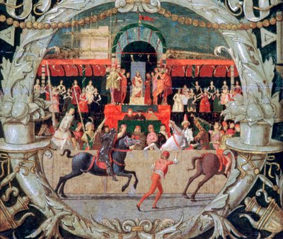 सिग्नल से पहले रेप ऑफ द सबाइन्स, c1490 द्वारा डोमनिको मोरोन