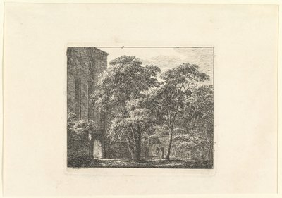 लैंडस्केप में गॉथिक आर्किटेक्चर, सीए। 1807. द्वारा डोमेनिको क्वाग्लियो II