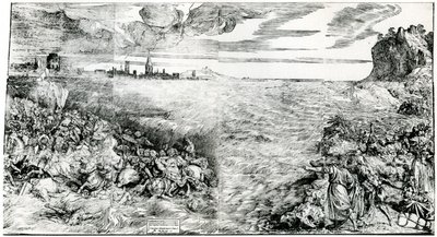 लाल सागर में फिरौन की सेना का विनाश, 1549, 1937 द्वारा डोमेनिको डेल ग्रीचे