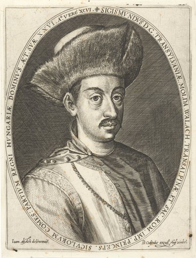 1572-1613 सिगिसमुंड बाथोरी, ट्रांसिल्वेनिया के राजकुमार। ऑग्सबर्ग 1600-1602, 160 से अदालत बूट द्वारा डोमिनिकस या कस्टोडिस कस्टोस