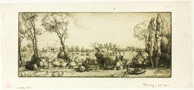 लैंडस्केप, पोइग्नी द्वारा डोनाल्ड शॉ MacLaughlan