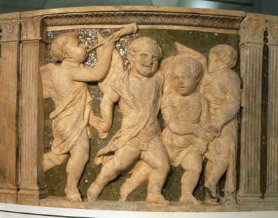 डुओमो का आर्बर: संगीतकार देवदूत द्वारा Donatello