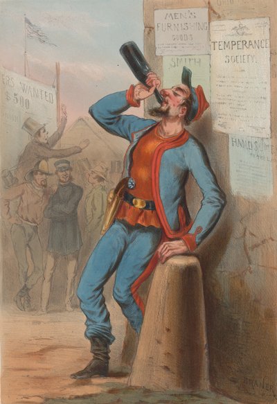 संयुक्त राज्य अमेरिका 1865 - न्यू-यॉर्क फायर-ब्रिगेड ज़ूवेस, 1865। द्वारा इस पर