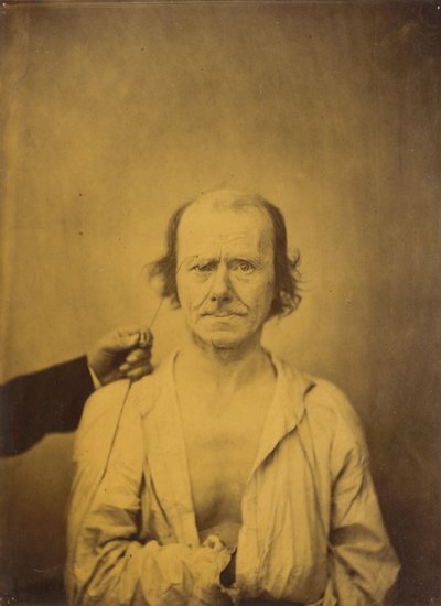 अटेंशन लेफ्ट, रिफ्लेक्शन राइट, 1854-1856, प्रिंटेड 1862। द्वारा डचेन डी बोलोग्ने