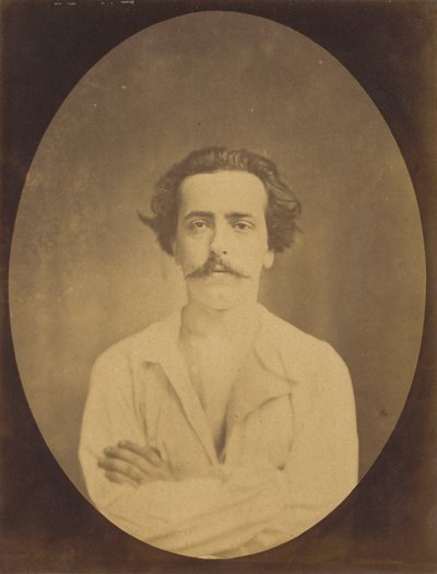 फेस इन रिपोज, 1854-1856, 1862 में छपा। द्वारा डचेन डी बोलोग्ने
