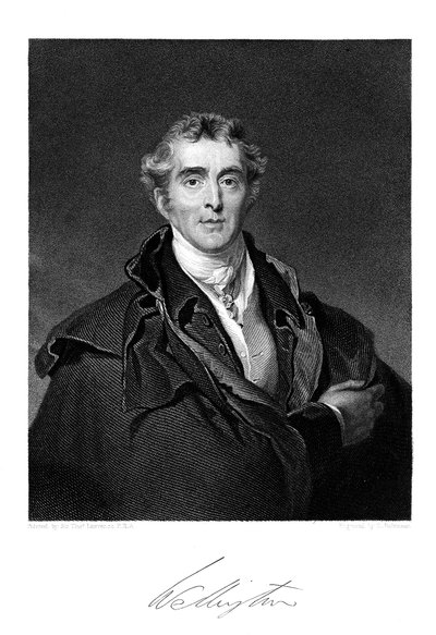 ड्यूक ऑफ वेलिंगटन, 1769-1852, 19वीं शताब्दी। द्वारा ड्यूक ऑफ वेलिंगटन