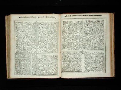 जोहान वैन डेर ग्रोएन द्वारा 'द डच गार्डनर' से फ्रांसीसी शैली के पार्टर, 1699 (उत्कीर्णन) प्रकाशित (171922 भी देखें) द्वारा डच स्कूल
