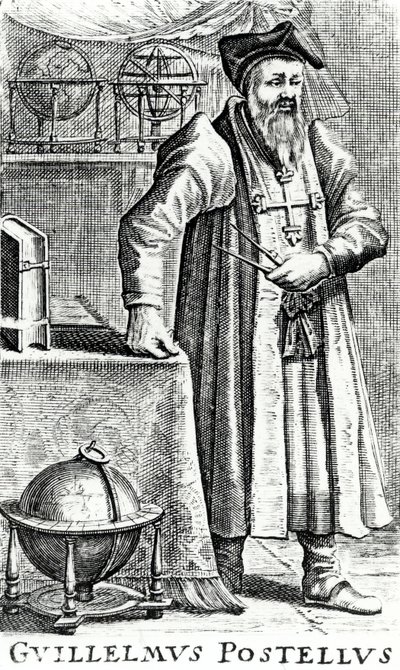 Guillaume Postellus, 17 वीं सदी द्वारा डच स्कूल