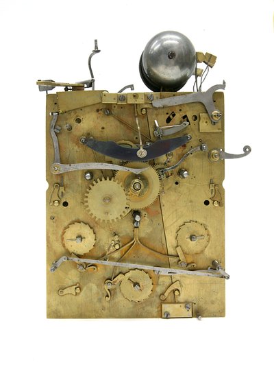 स्प्रिंग क्लॉक, c.1695 द्वारा डच स्कूल