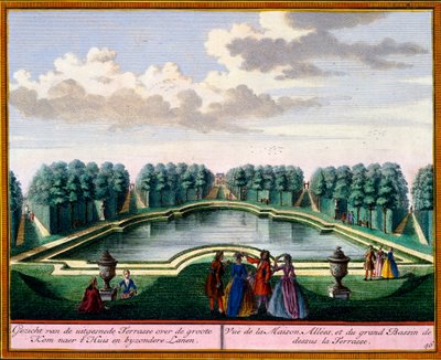 Hendrick de Leth और Matthias Brouerius Van Nidek द्वारा Het Zeganpralent Kennemerlant से प्रकाशित c.1700-30 प्रकाशित द्वारा डच स्कूल