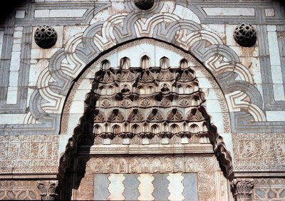 इस्लामिक स्कूल के प्रवेश द्वार का विवरण (c.1251) द्वारा वंश सेल्जूक