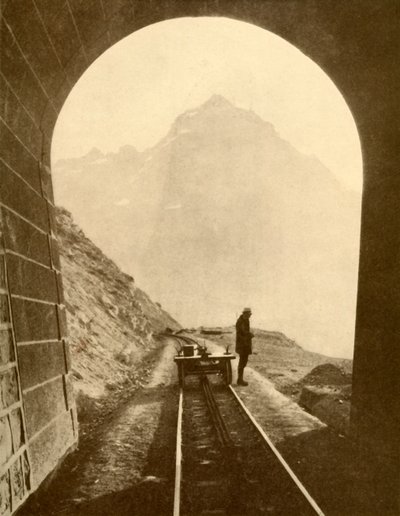 द वंडरफुल ट्रांस-एंडाइन रेलवे, 1930। द्वारा ENA
